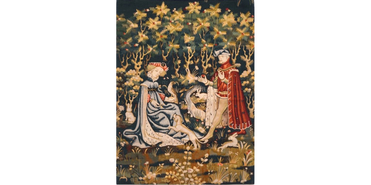 Gobelin tapisserie  - Offrande du coeur